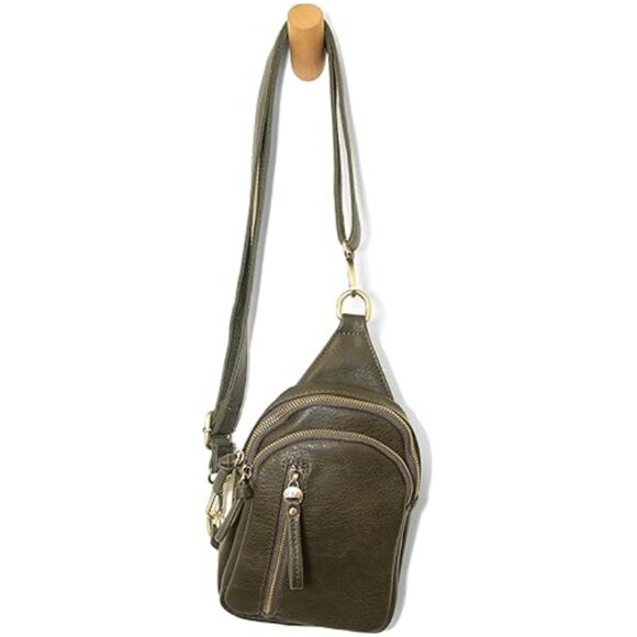 Joy Susan Dark Moss Skyler Sling Bag - Picture 1 of 16